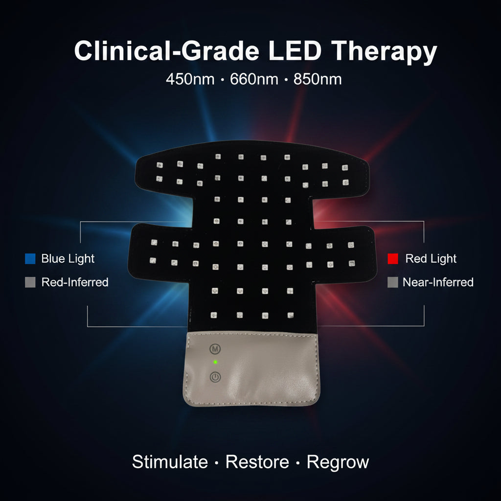 ApexCapilare LLLT cap — low level laser therapy for androgenetic alopecia